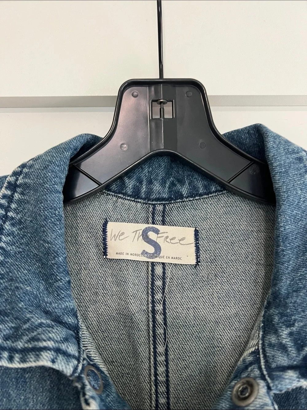 We The Free Women's Sleeveless Denim Jumpsuit in Blue - Picture 4 of 7